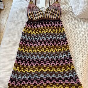 Zara Multicolor Striped cover up